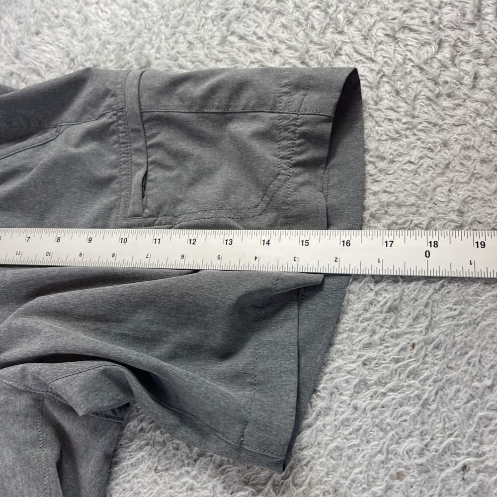 Eddie Bauer Flexion Amphib Shorts Womens 10 Gray Hiking Cargo Outdoor Stretch - Picture 10 of 12